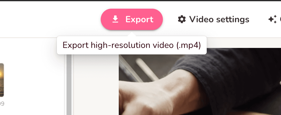 Export Video